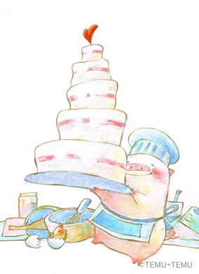 BIRTHDAY CARD イラスト / オリジナル